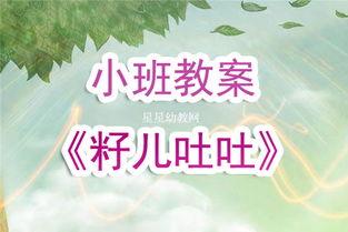 吃瓜吐籽教案,趣味盎然的夏日亲子活动教案